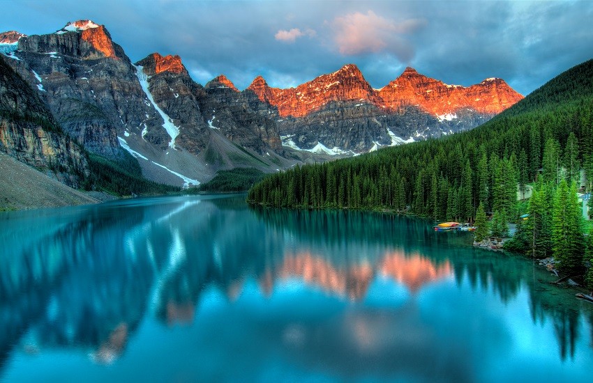 Banff Lakes And Mountains