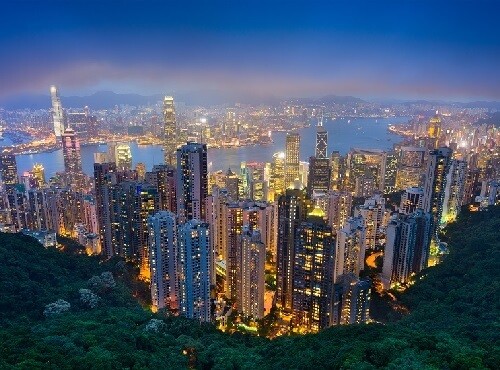 Hong Kong Skyline