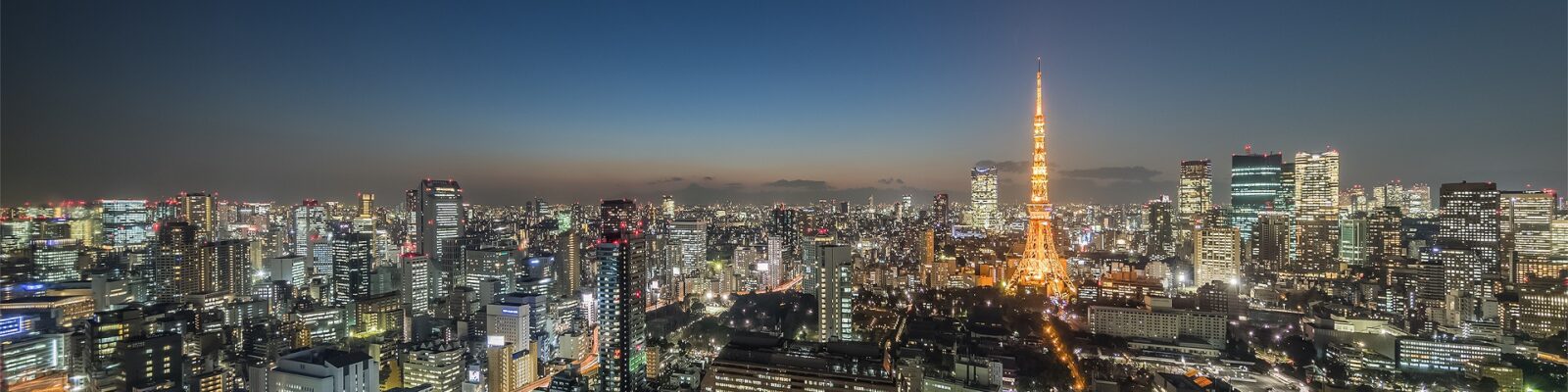 Tokyo Tower at night