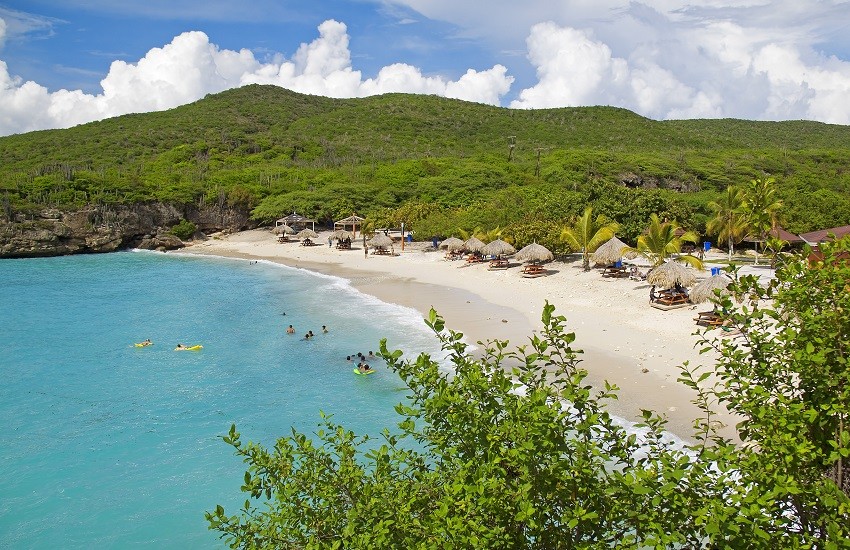 Curacao Beach Aerial