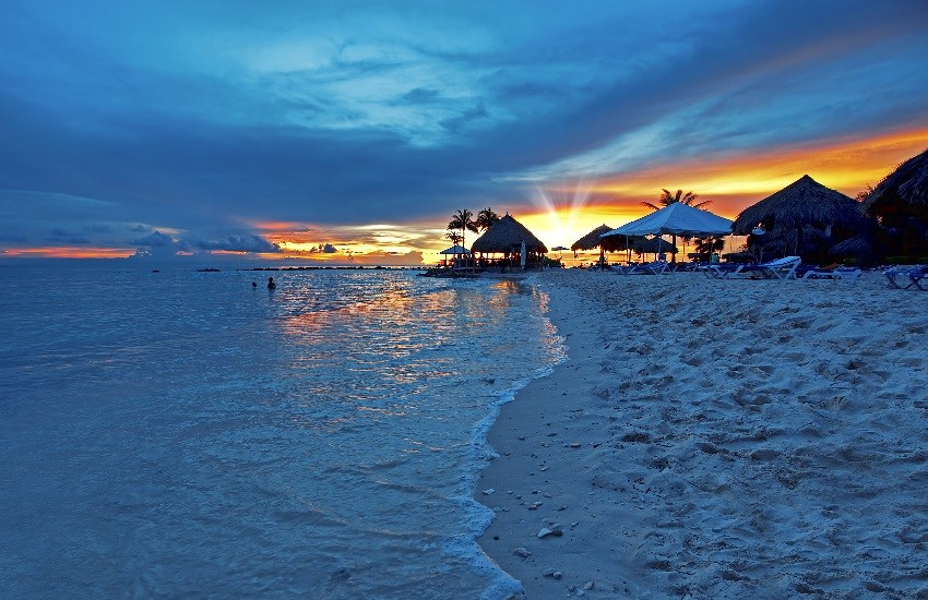 Curacao Beach Sunset