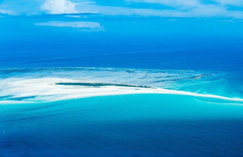 Hotel Island Aerial View