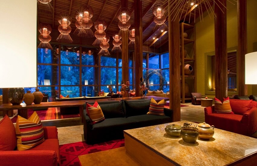 Hotel Lounge Area