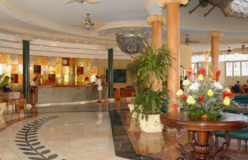 Hotel Reception Area