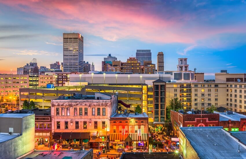 Memphis, Tennessee, USA Skyline