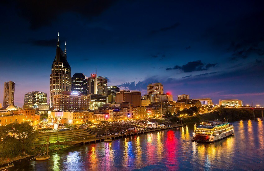 Nashville, Tennessee downtown