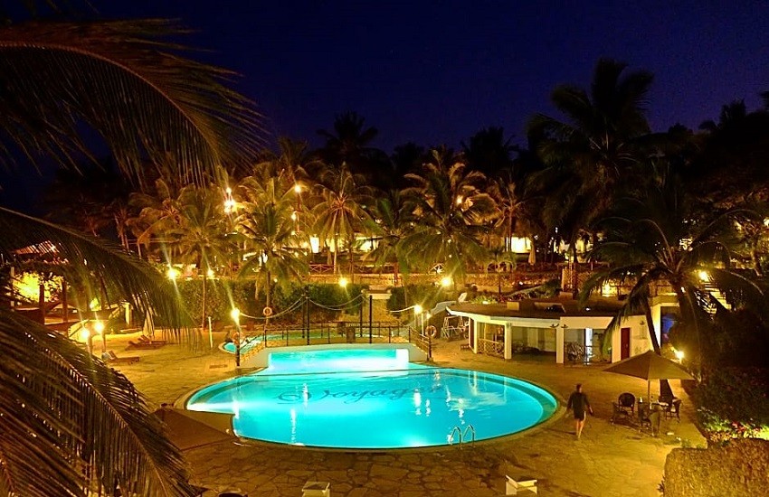 Pool At Night