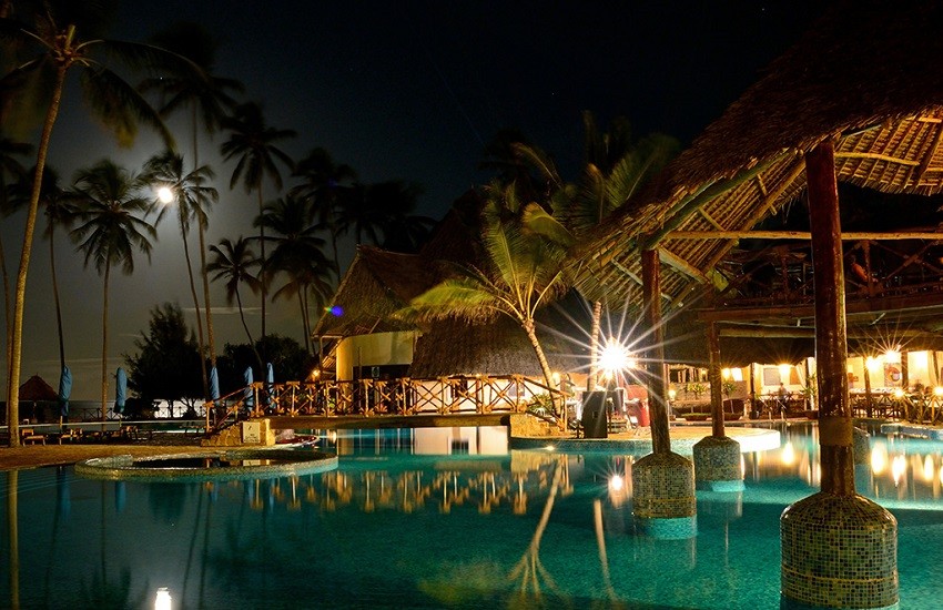 Pool At Night