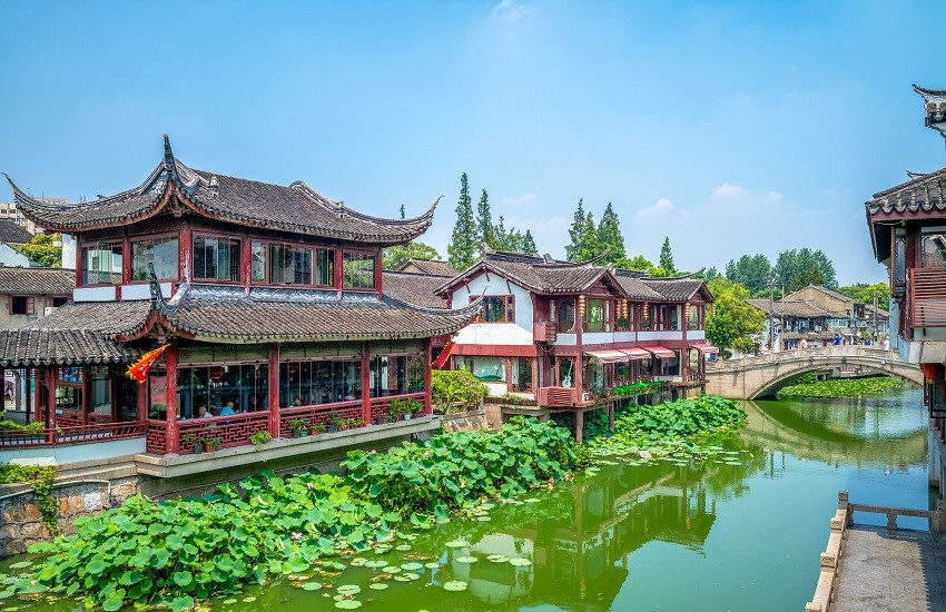 Landscape of Qibao Old Town