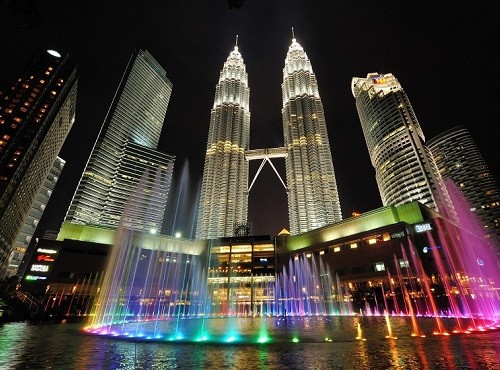 City skyline of Kuala Lumpur