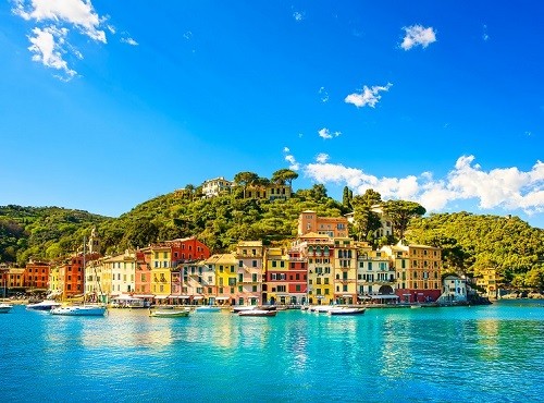 Portofino luxury village landmark