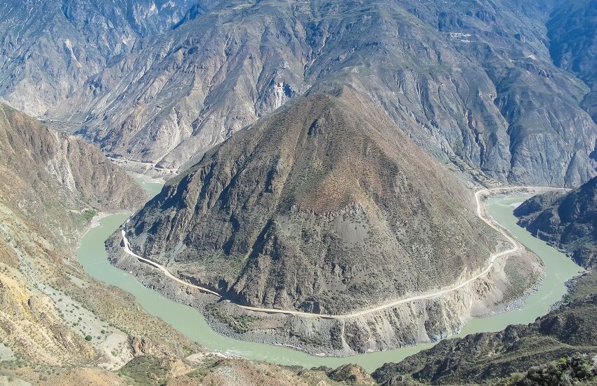 Omega Bend Yangtze River