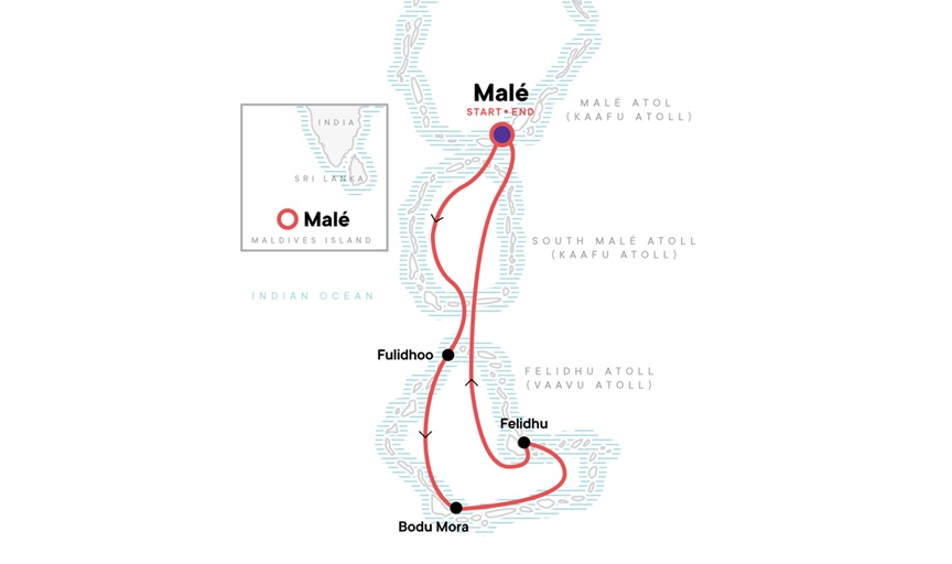 Maldives Dhoni Cruise & Stay